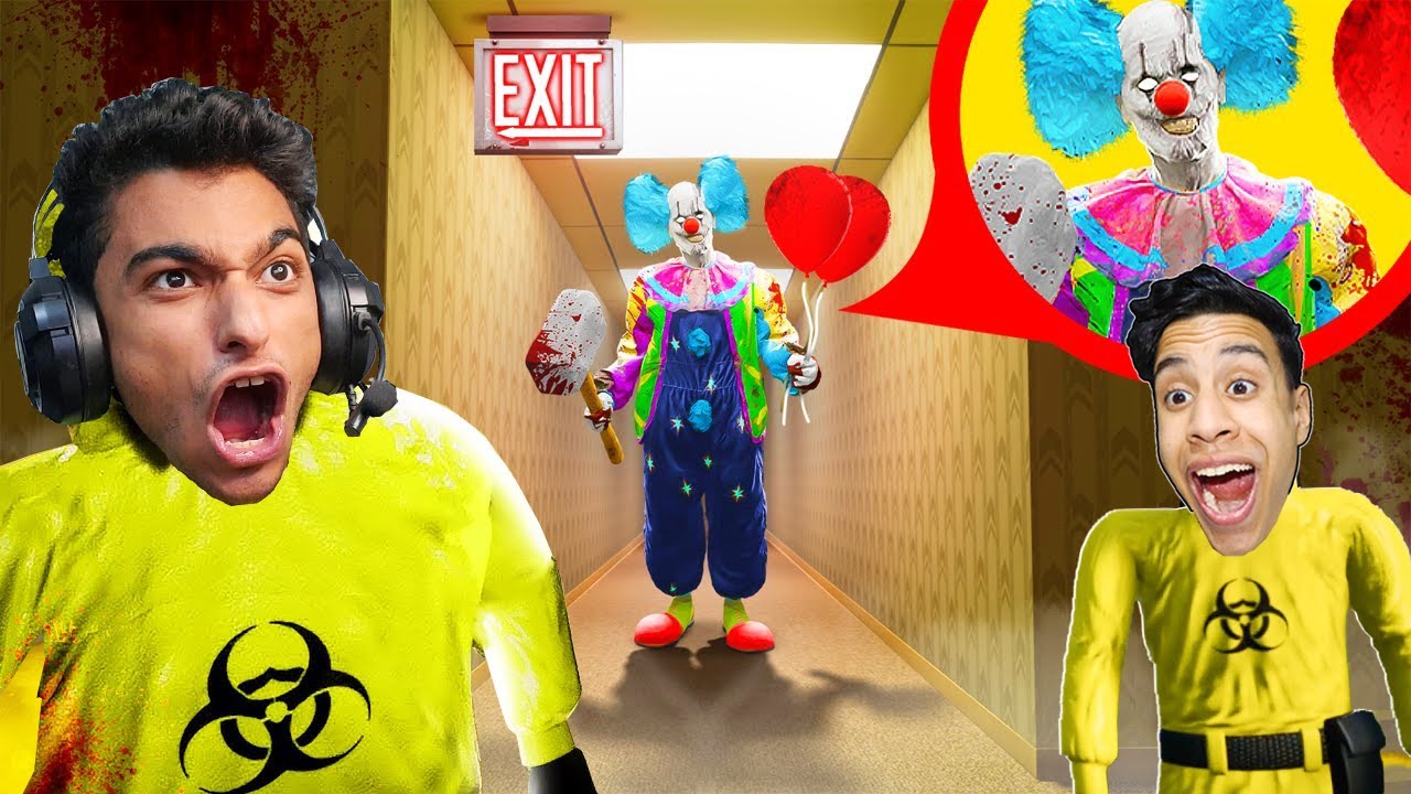 لا تدخل المتاهة المرعبة مع المهرج الشرير 😰انصدمنا Inside the Backrooms