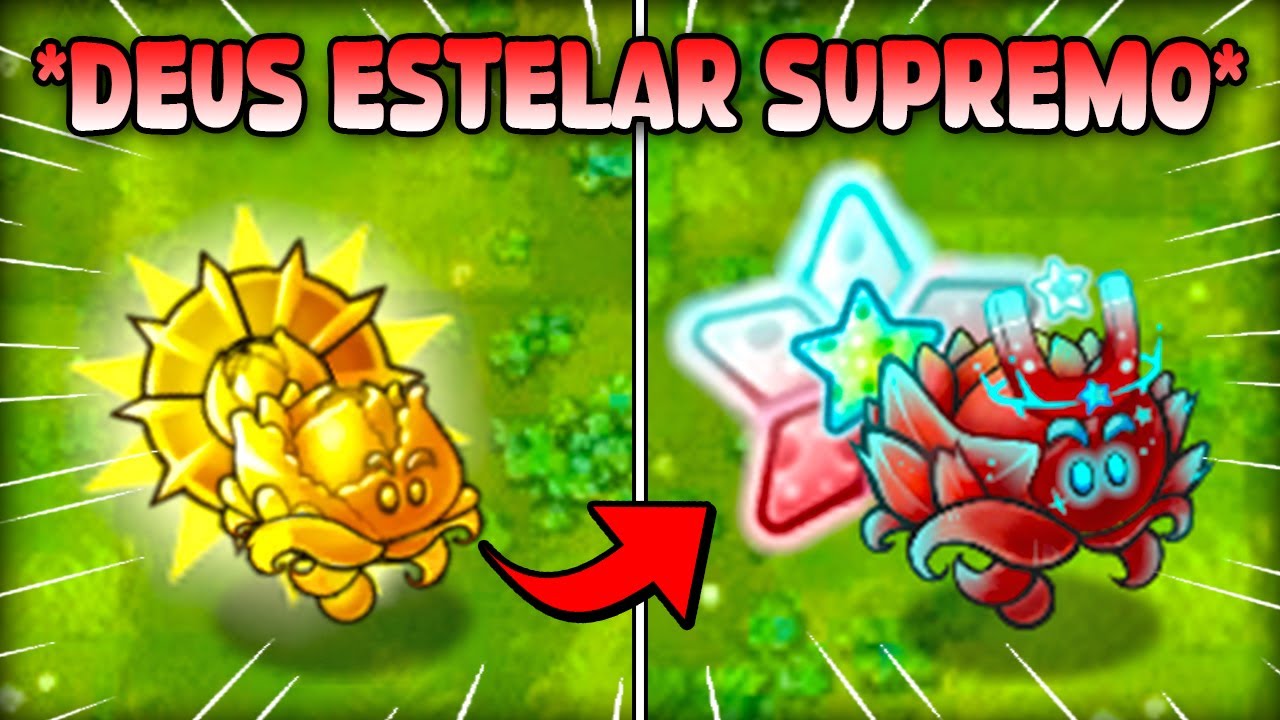 DESPERTEI O DEUS ESTELAR SUPREMO A FUSÃO SECRETA NO PLANTS VS ZOMBIES FUSION!!!