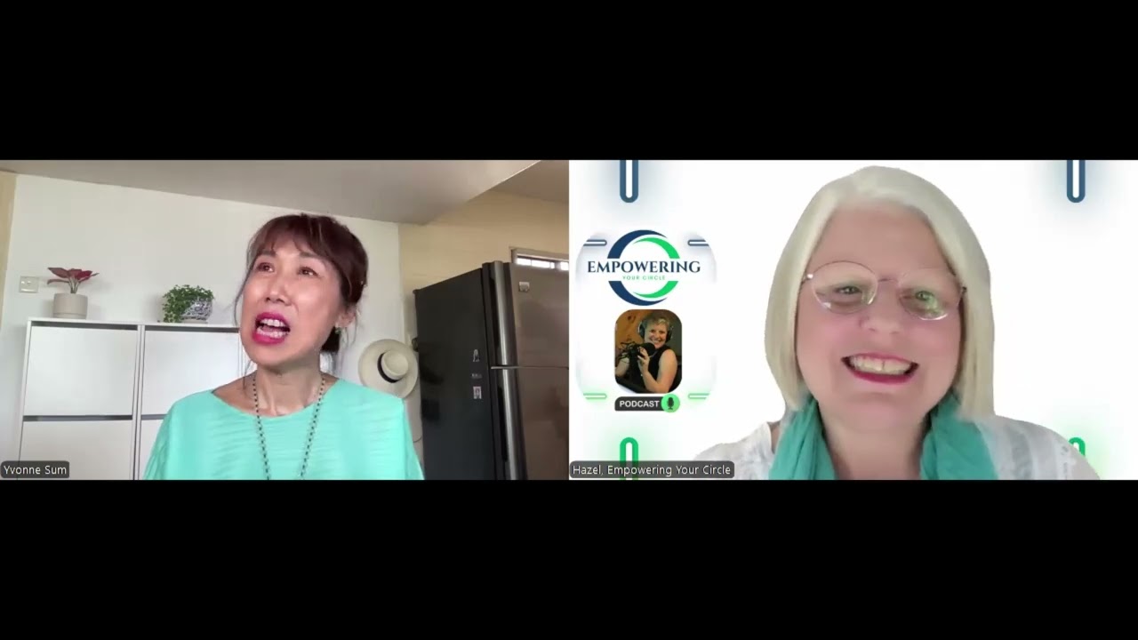 Hazel Theocharous of Empowering Your Circle interviewing Dr Yvonne Sum on Intentional Leadership