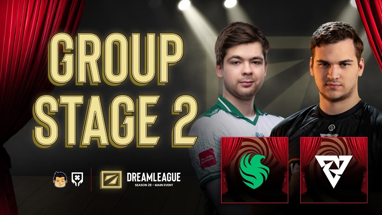 Full Game: Team Falcons vs Tundra - Game 1 (BO3) | DreamLeague Season 28: Group Stage 2