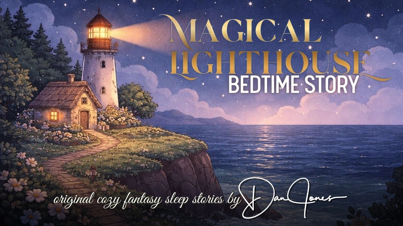 THE MAGICAL LIGHTHOUSE | Rain on Window, Storm & Nature Sounds | Long Bedtime Story for Grown Ups