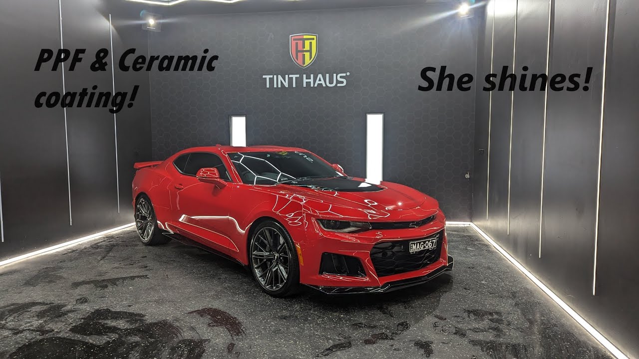 The ZL1 gets PPF & Ceramic coating