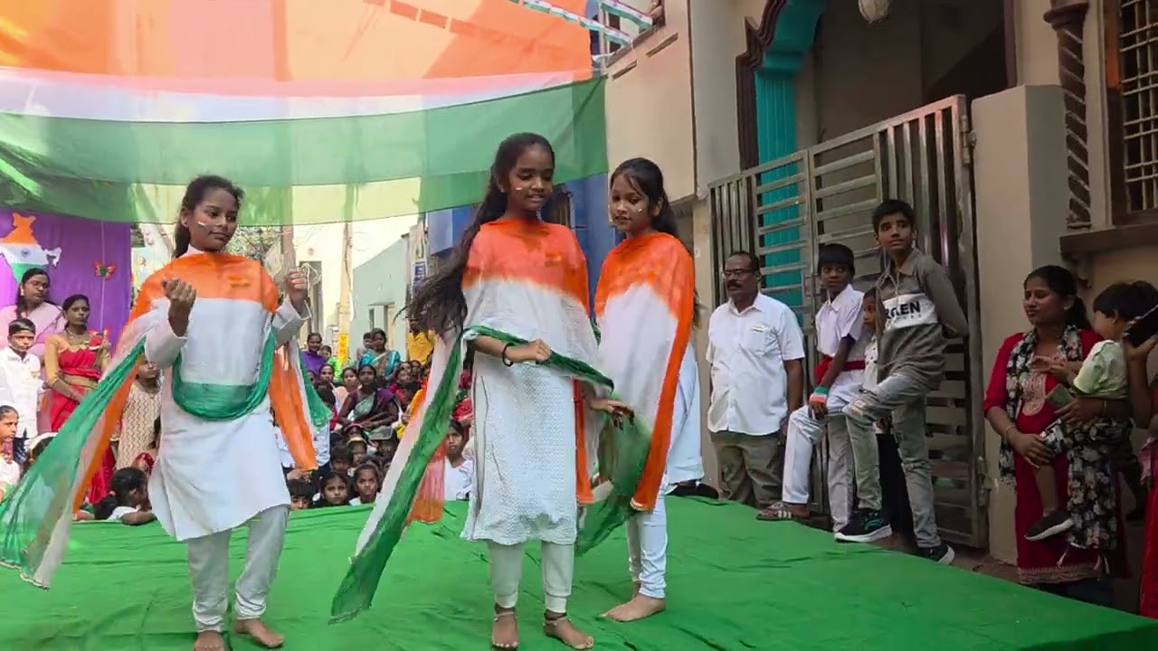 5 class dance #vmhs #republicday #india #freedom 