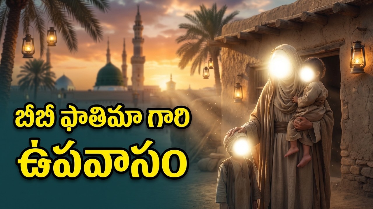 బీబీ ఫాతిమా గారి ఉపవాసం | Heart-touching Ramadan Iftar Story in Telugu