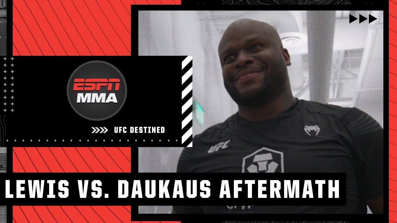 UFC Destined Excerpt: The aftermath of Derrick Lewis&rsquo; win vs. Chris Daukaus | ESPN MMA