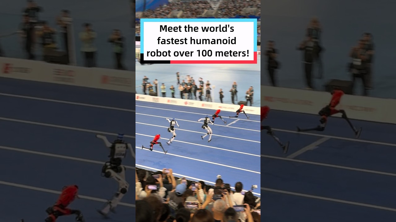 Meet the world's fastest humanoid robot over 100 meters!