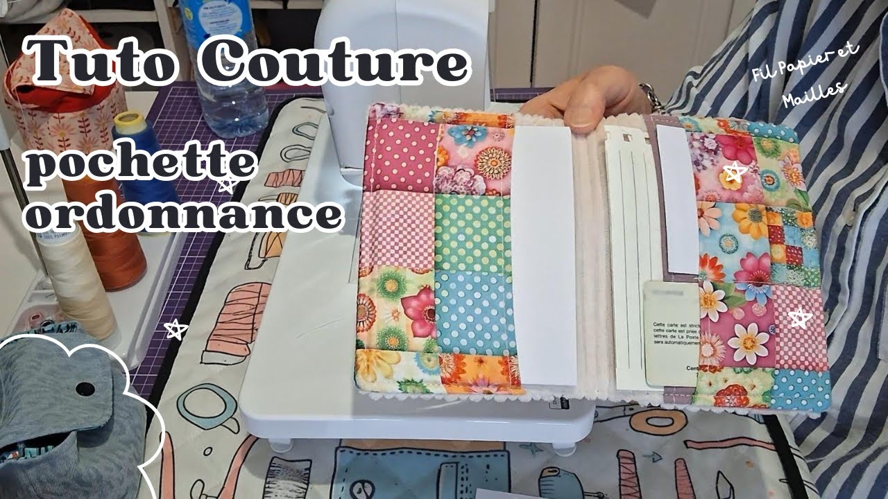 Tuto Couture Facile : Pochette Ordonnance pour Tous Vos Documents Médicaux