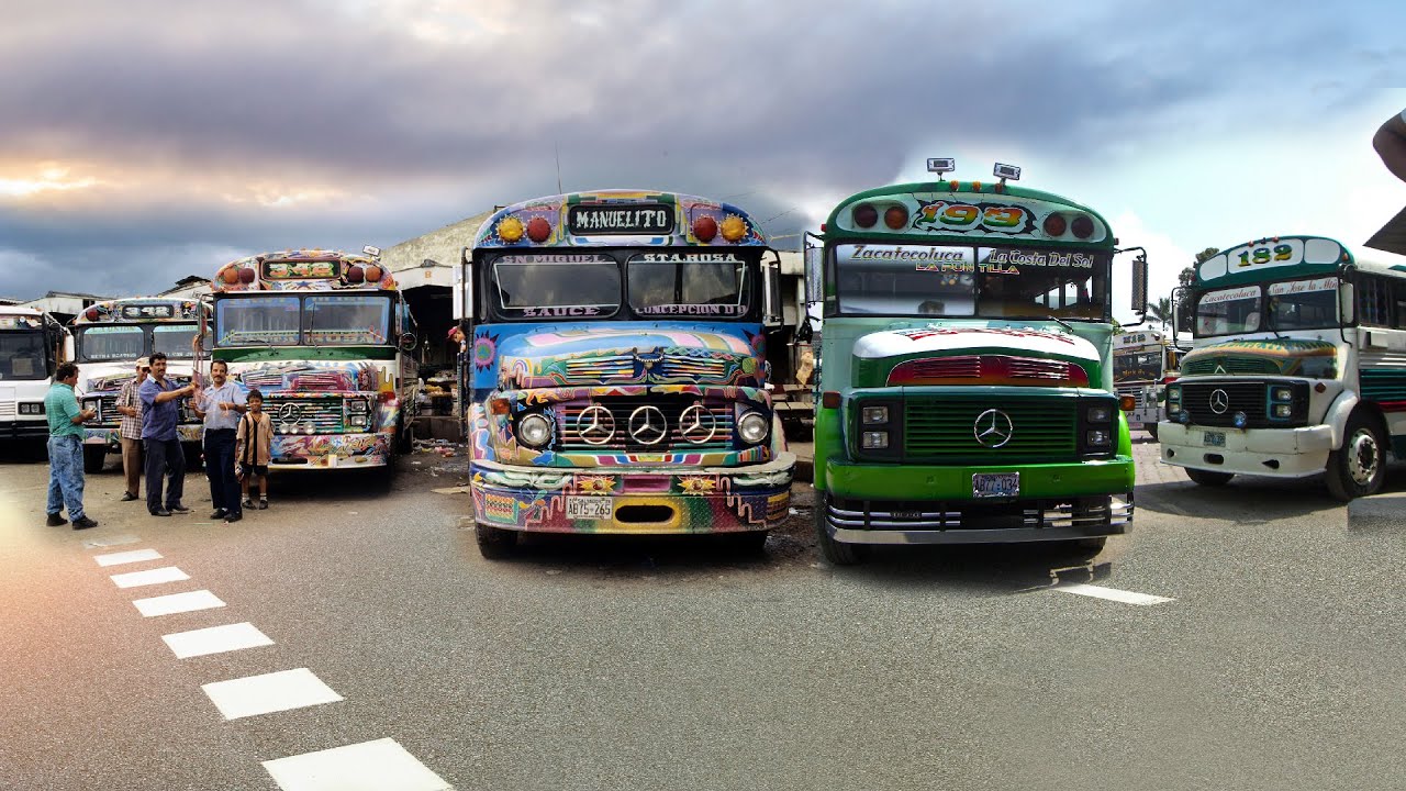 Buses #Clásicos de #ElSalvador, Mercedes Benz 1113, 1313, & 1114  1116 | #2000s sv