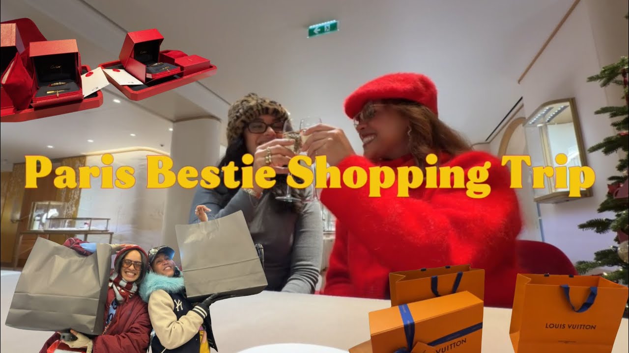 Paris Bestie Shopping Vlog | NO BUDGET
