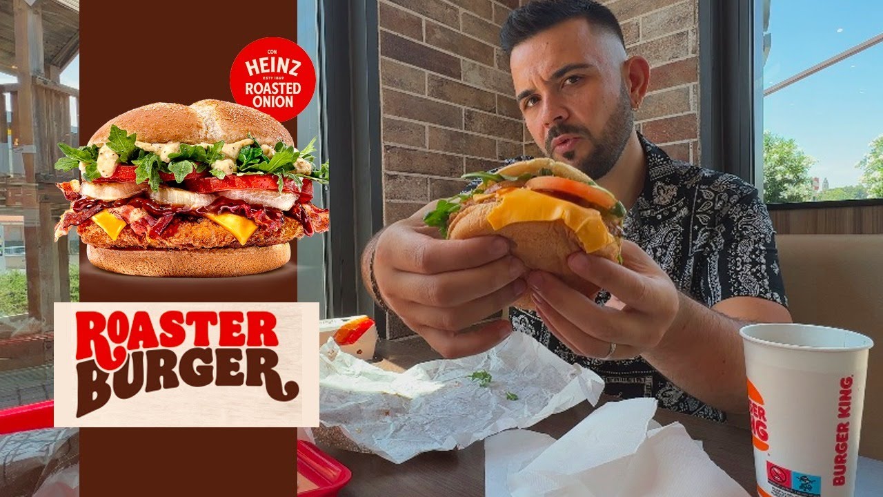 Provo il Nuovo ROASTER BURGER di Burger King 🍔