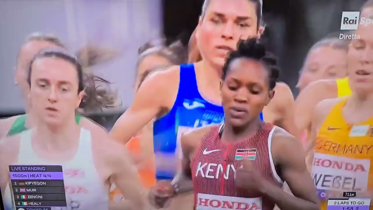 MARTA ZENONI in Semifinale ai Mondiali dei 1500 a Tokyo il 13/09/2025