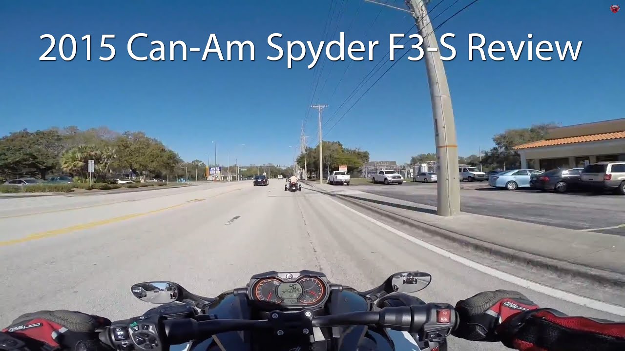 2015 Can-Am Spyder F3-S Review
