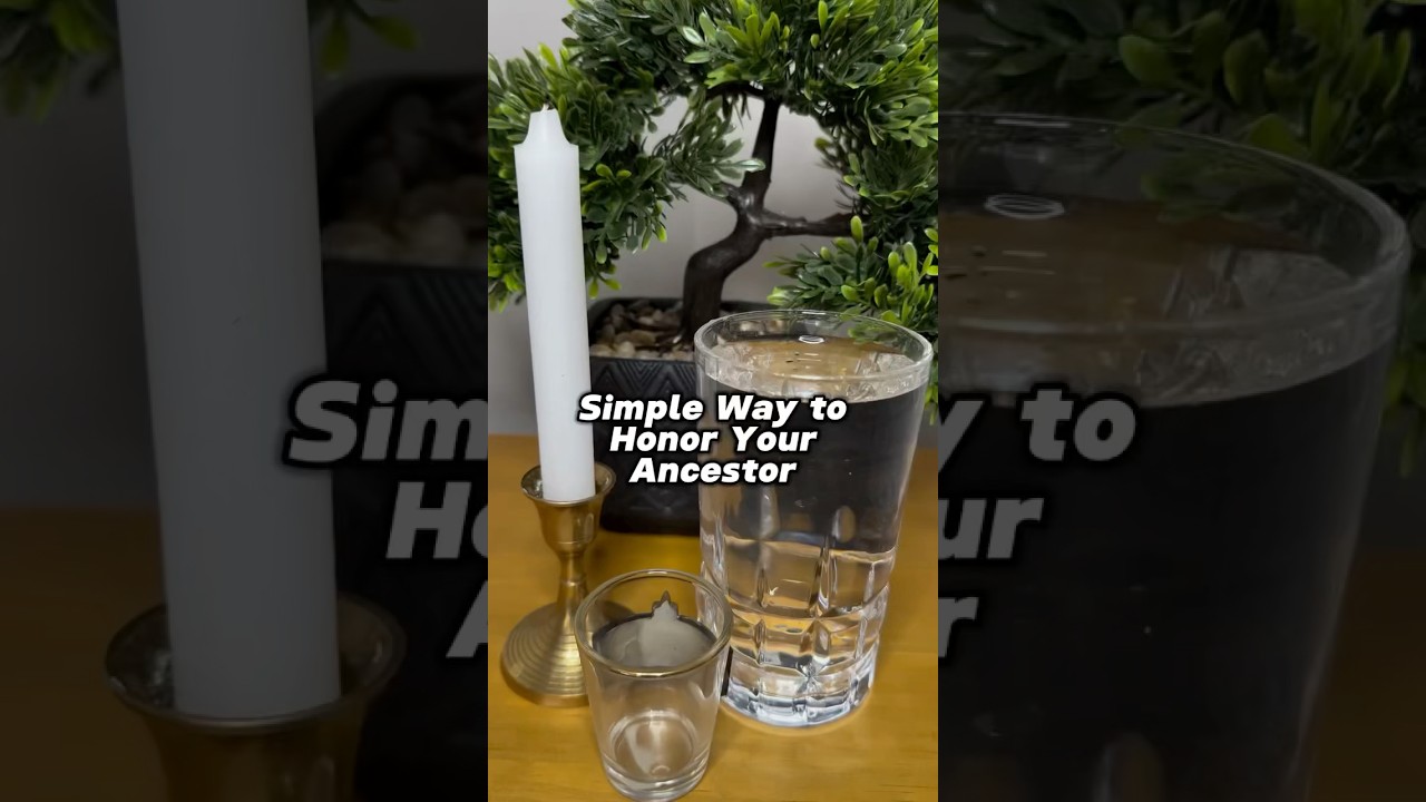 Simple Way To Honor Your Ancestors #Ancestors #SpiritualAwakening