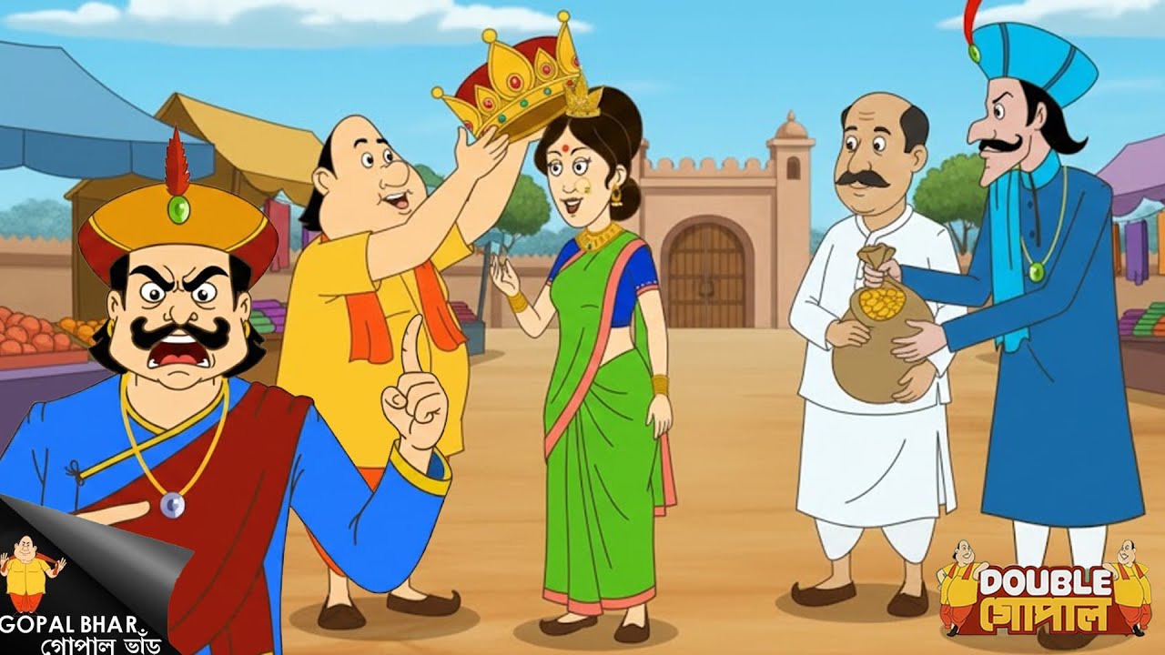 গোপাল রাজার সামনে রাণীকে সোনার মুকুট পরিয়ে দিলেন | Gopal Bhar | New Episode 2026