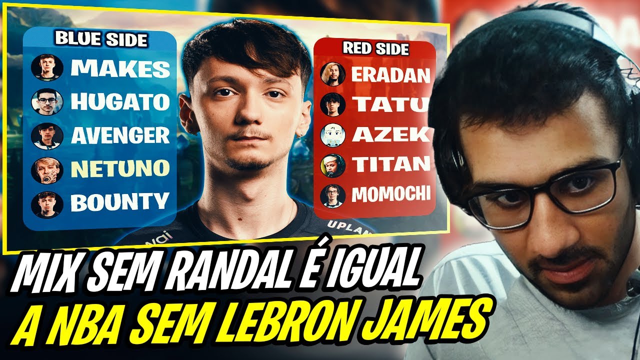ABSOLUT e BULECHA REAGINDO AO NETUNO vs TITAN NO MIX DE PRO PLAYERS - JOGO 2
