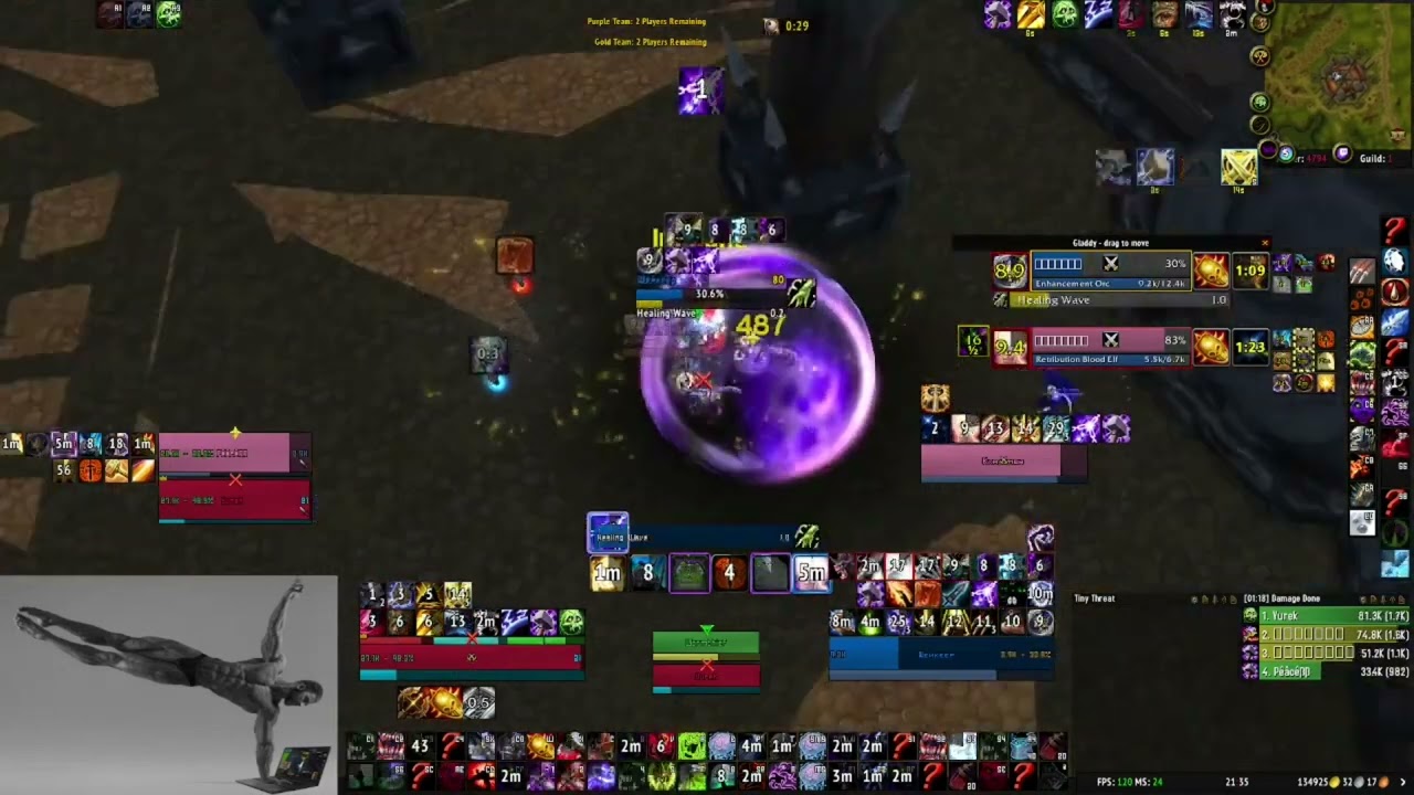 3200 Rated Gladiator Unholy DK/Preg Wotlk Classic Arena