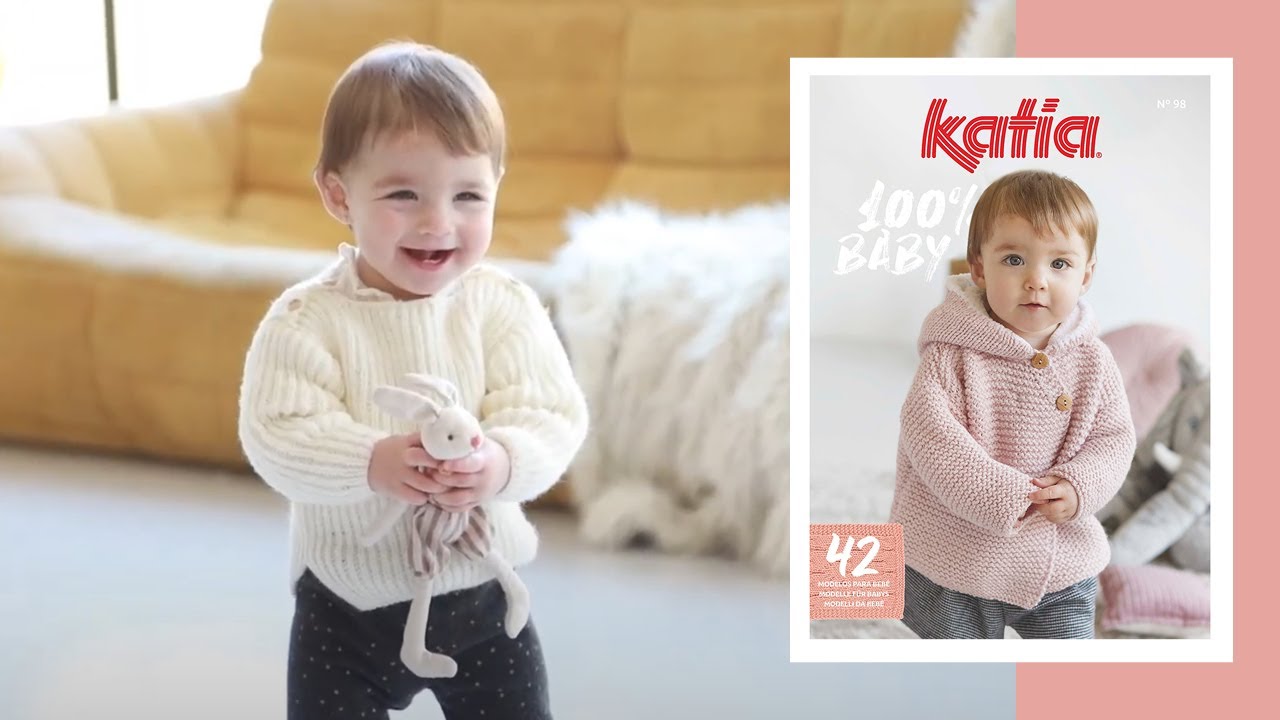 Revista Katia Bebé 98 👶 Descubre la emoción de tejer la ropa de tu bebé