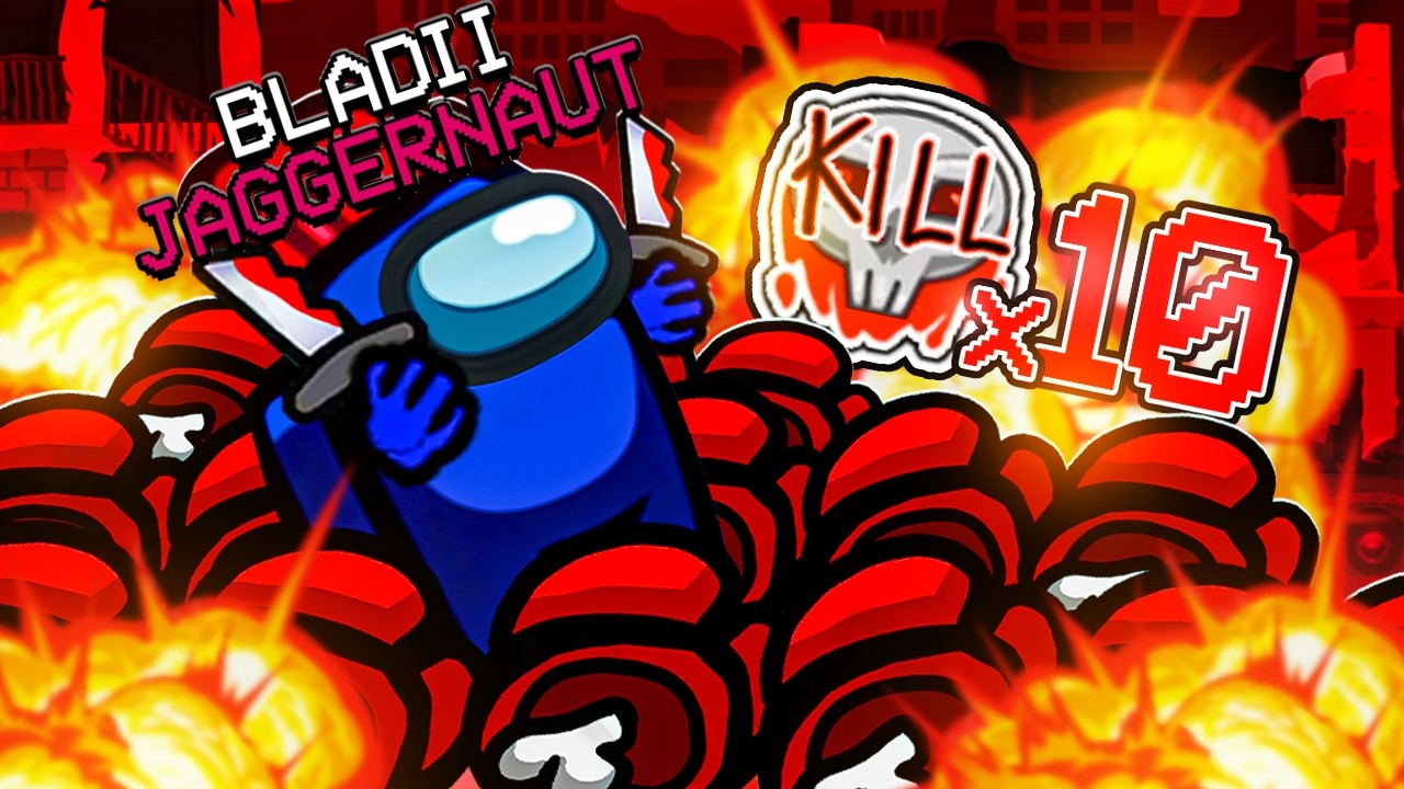 NAJLEGENDARNIEJSZA RUNDA jako JAGGERNAUT - 10 ELIMINACJI!!! *Totalne Oro* w AMONG US!!!
