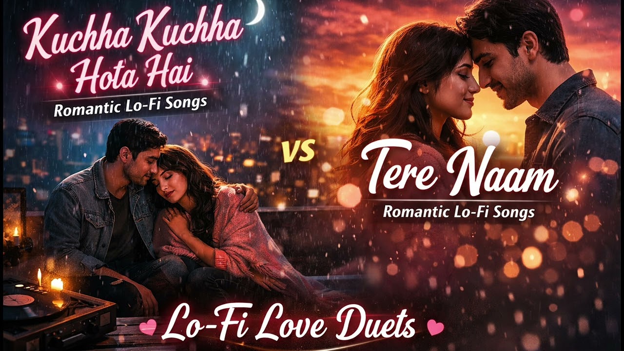 Kuch Kuch Hota Hai x Tere Naam 💕 Romantic LoFi Mashup | Heart Touching Love Duet