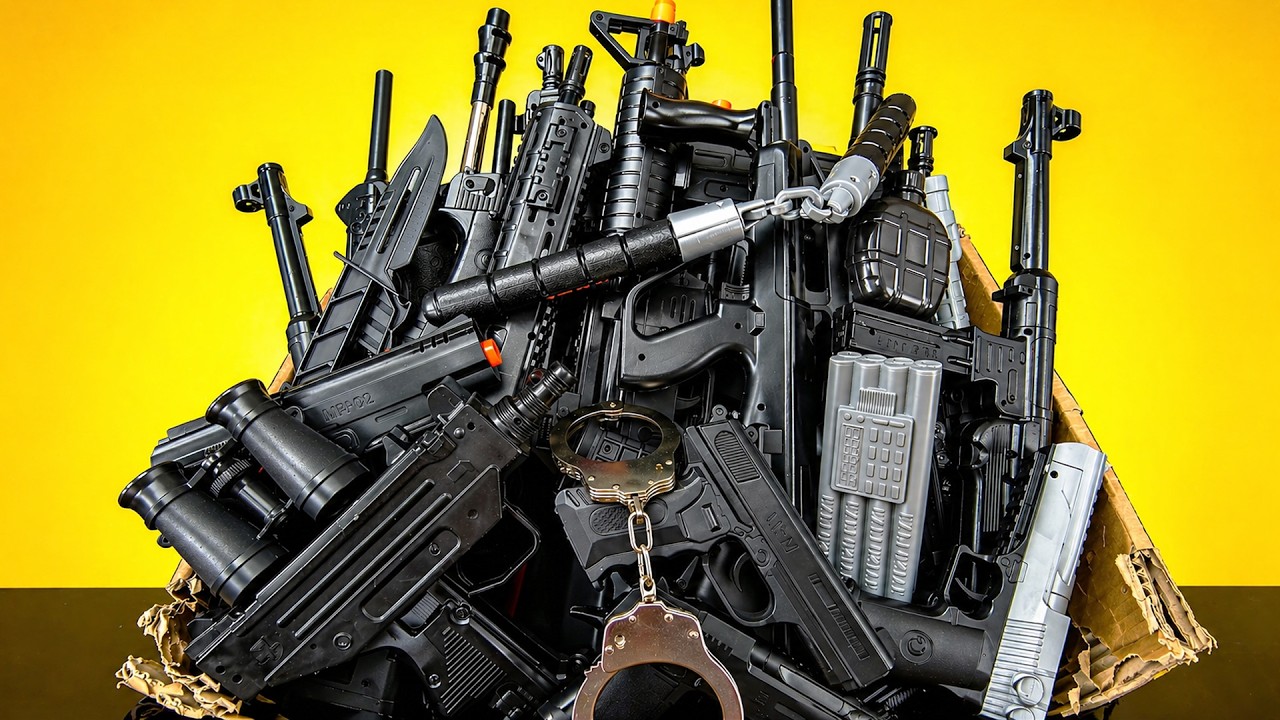 You Can Only Pick ONE Weapon&hellip; From This Forbidden Toy Gun Box 😳