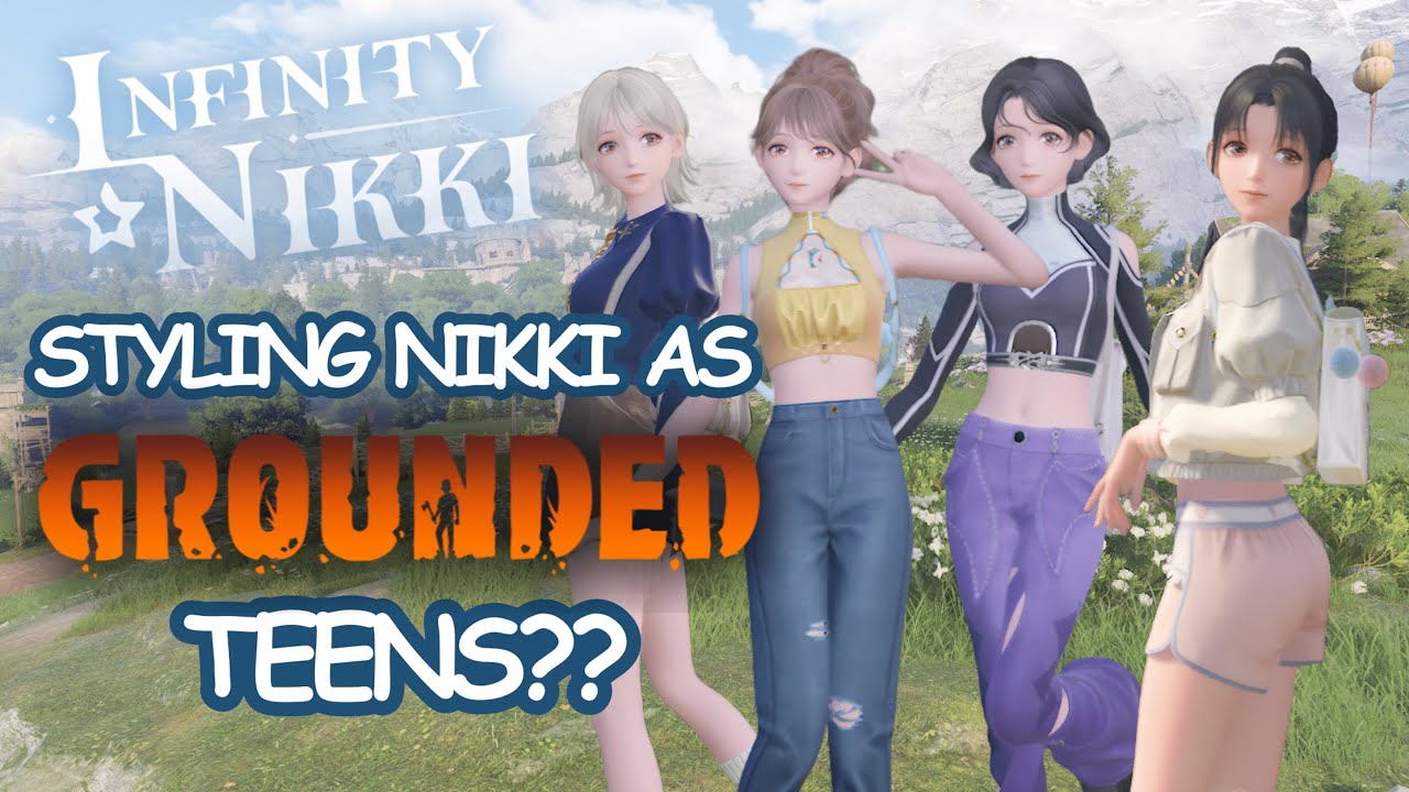 Styling Nikki as the Grounded Teens from Grounded Game