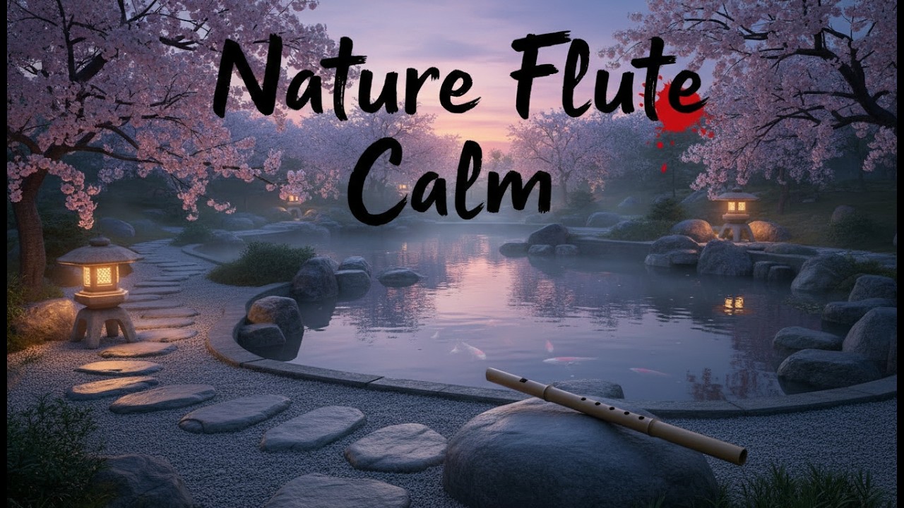 Japanese flute music, Soothing, Relaxing, Healing, Studying🍁 Instrumental Music