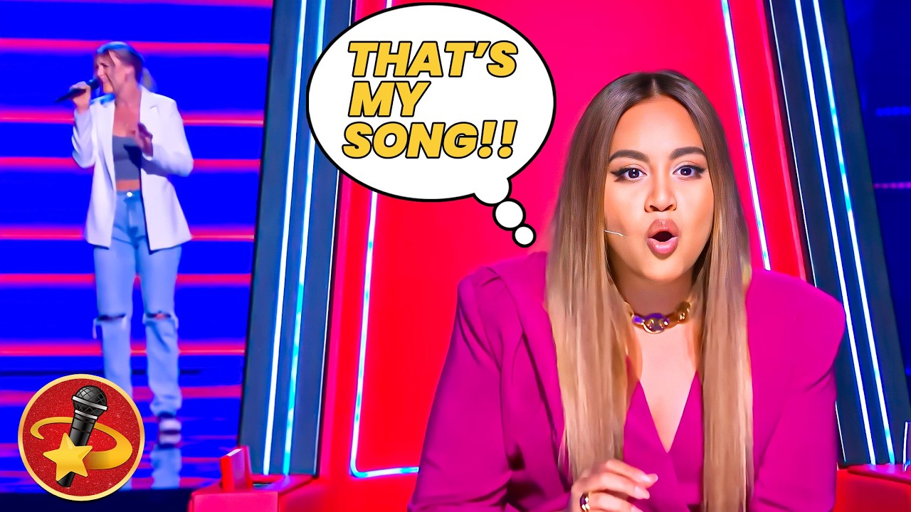 When Contestants SLAY The COACHES Songs! 😲🎤
