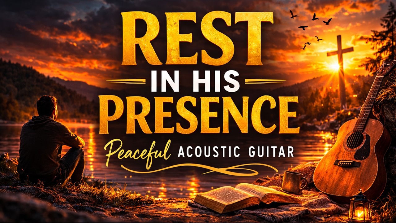 Peaceful Acoustic Guitar Worship Music for Prayer & Meditation | Rest in His Presence