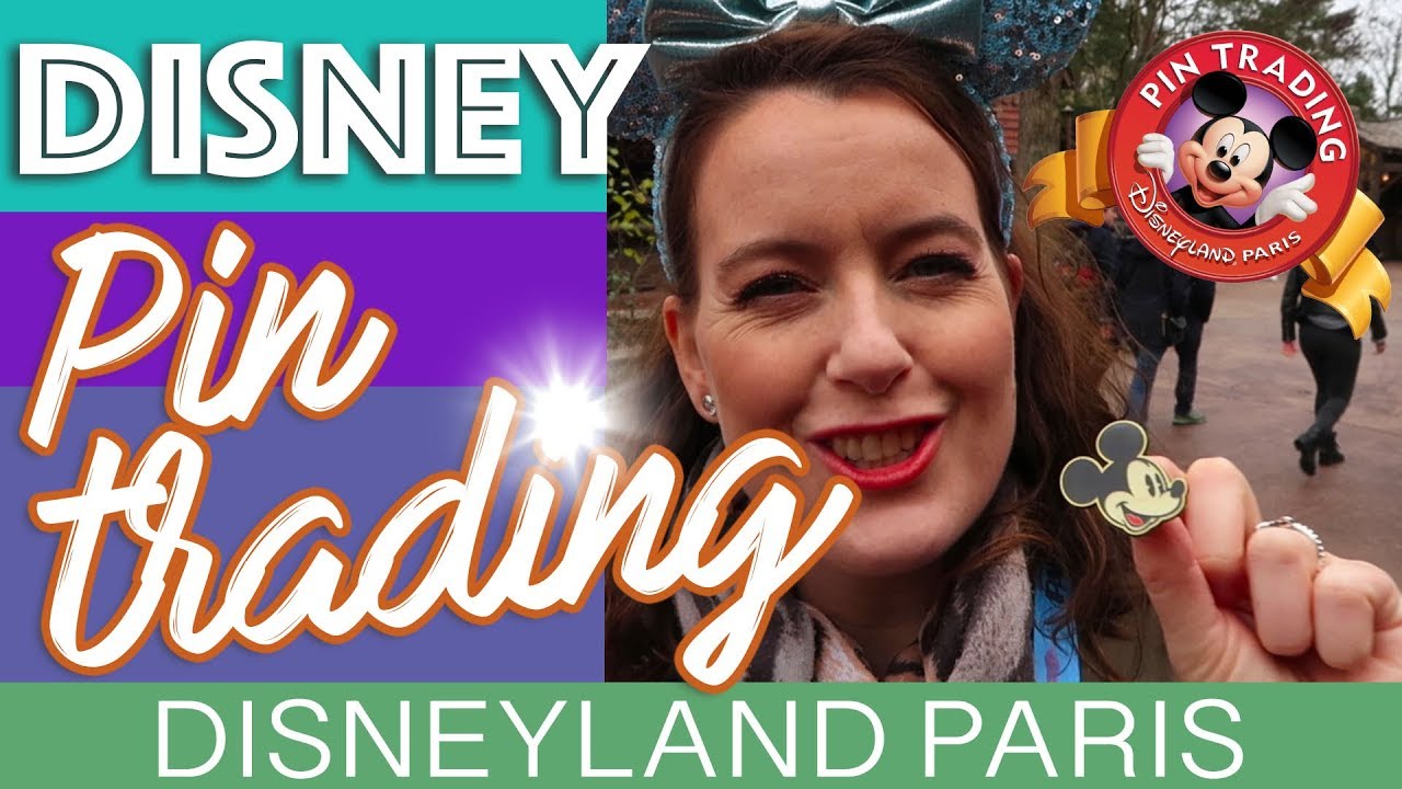 PIN TRADING at Disneyland Paris | WEIRD PINS + RULES WE DIDN'T KNOW