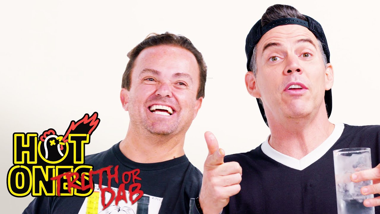Steve-O and Wee-Man Play Truth or Dab | Hot Ones