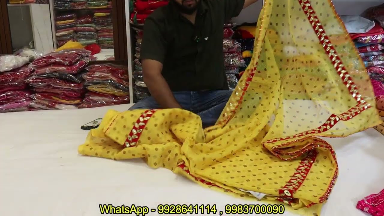 🔥एक से बढ़कर एक जयपुरी साड़ियां और कीमत बेहद कम | Latest Jaipuri Saree Collection 2024
