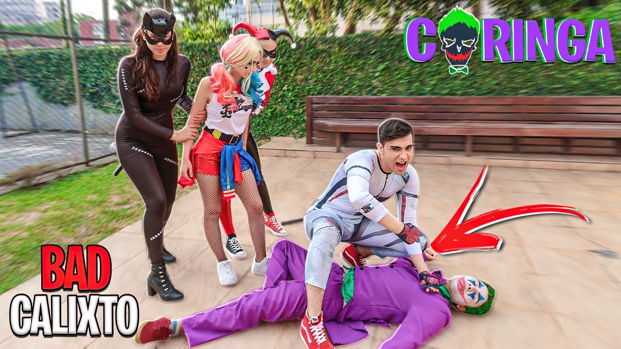O BAD FELIPE APARECEU E QUER SE VINGAR DO CORINGA E DA ARLEQUINA !!!