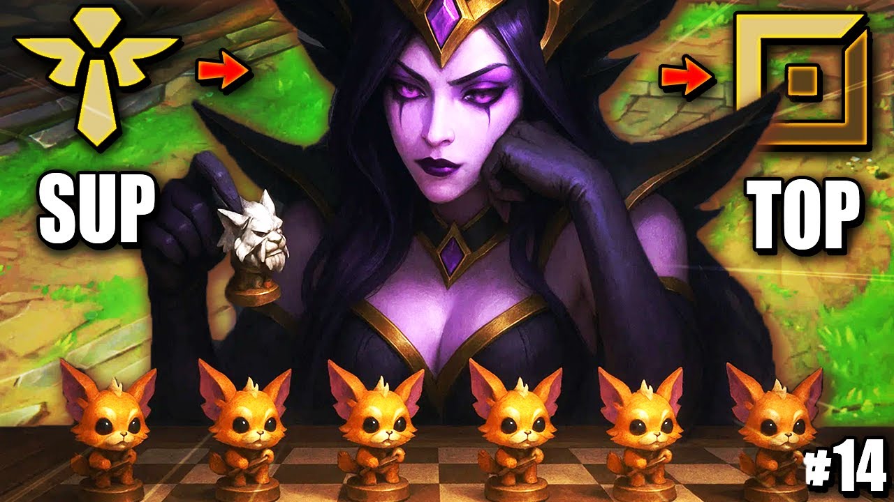 Rengar Tried to Save this Gnar from my Morgana Top 💀💀 | New Sup to Top Series #14 - s15 Gameplay
