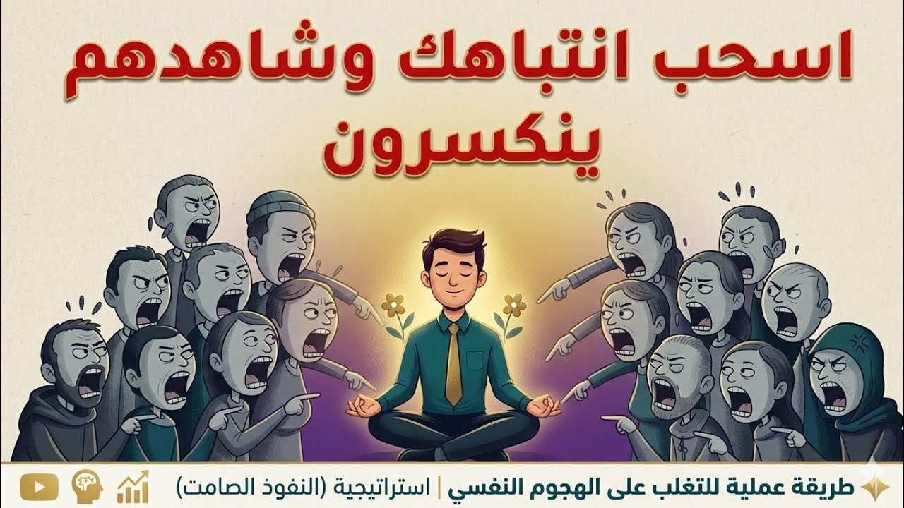 فن التجاهل القاسي: كيف تسيطر على الجميع دون نطق كلمة واحدة