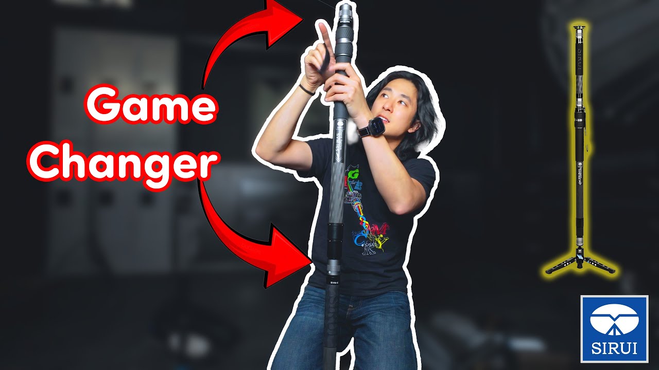0.5 Sec FASTEST Interchangeable Monopod - How Not To Miss A Shot - SIRUI SVM System Modular Monopod