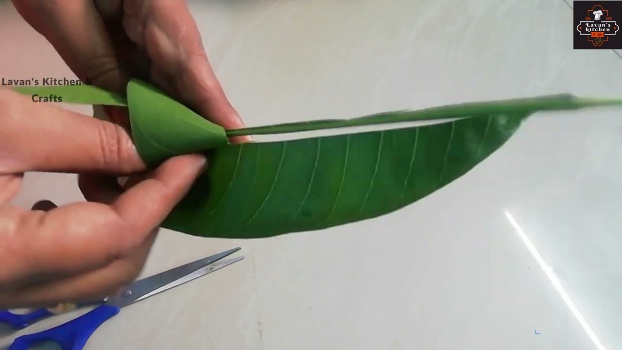 Varamahalakshmi Pooja Decoration Ideas: Mango Leaf Decor Tutorial | Lavan's Kitchen and Crafts