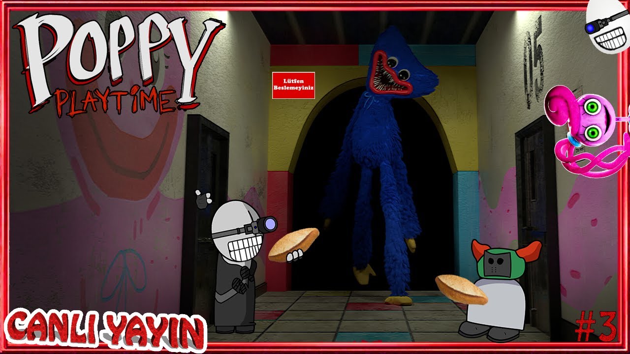 BU SEFER KORKMAK YOK! | Poppy Playtime Chapter 1-2 [CANLI YAYIN]
