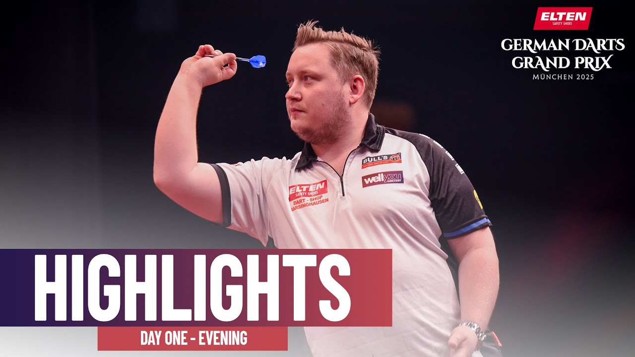 EASTER ACTION! Day One Evening Highlights - 2025 German Darts Grand Prix