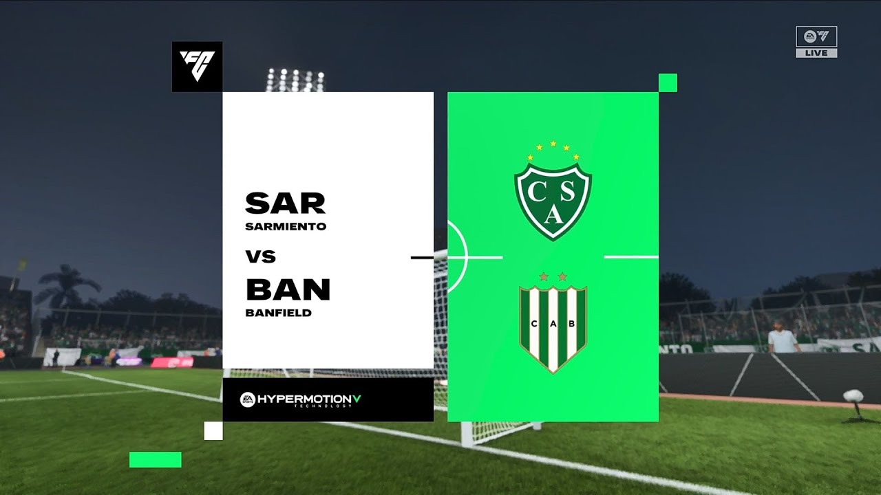 EA Sports FC 26 | Sarmiento vs Banfield - Primera División (Argentina) | Gameplay PS5