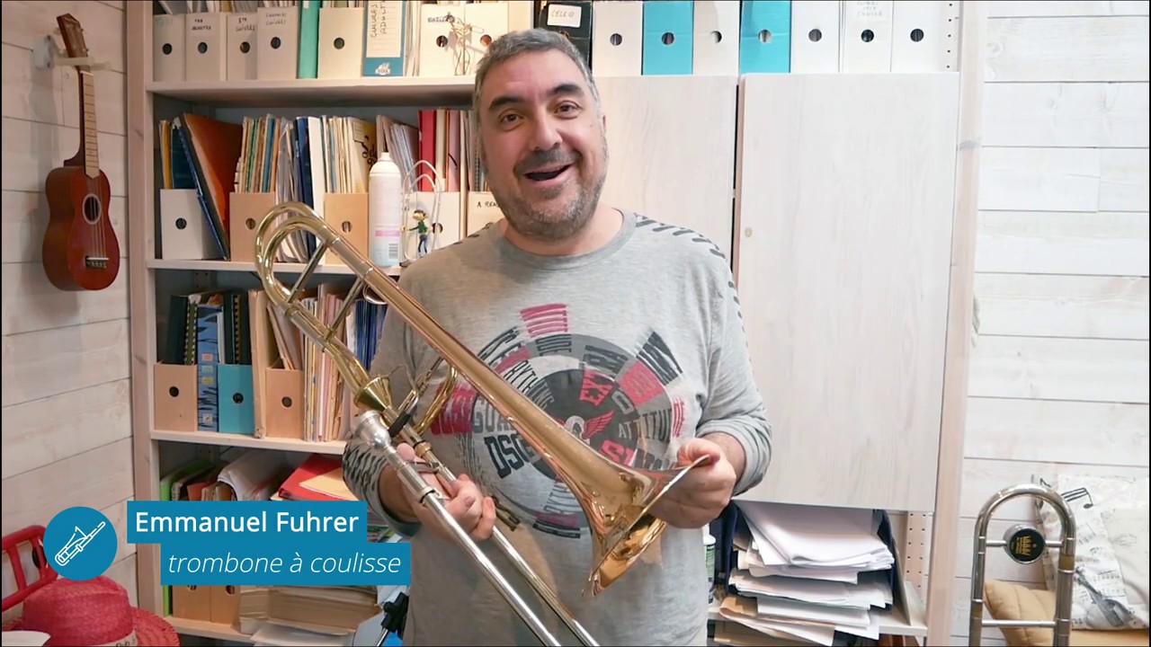 Trombone à coulisse au Conservatoire de Mérignac