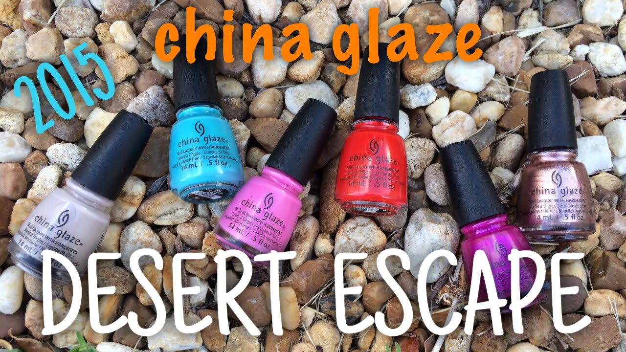 China Glaze Desert Escape 2015 Collection | Nail Polish Pursuit