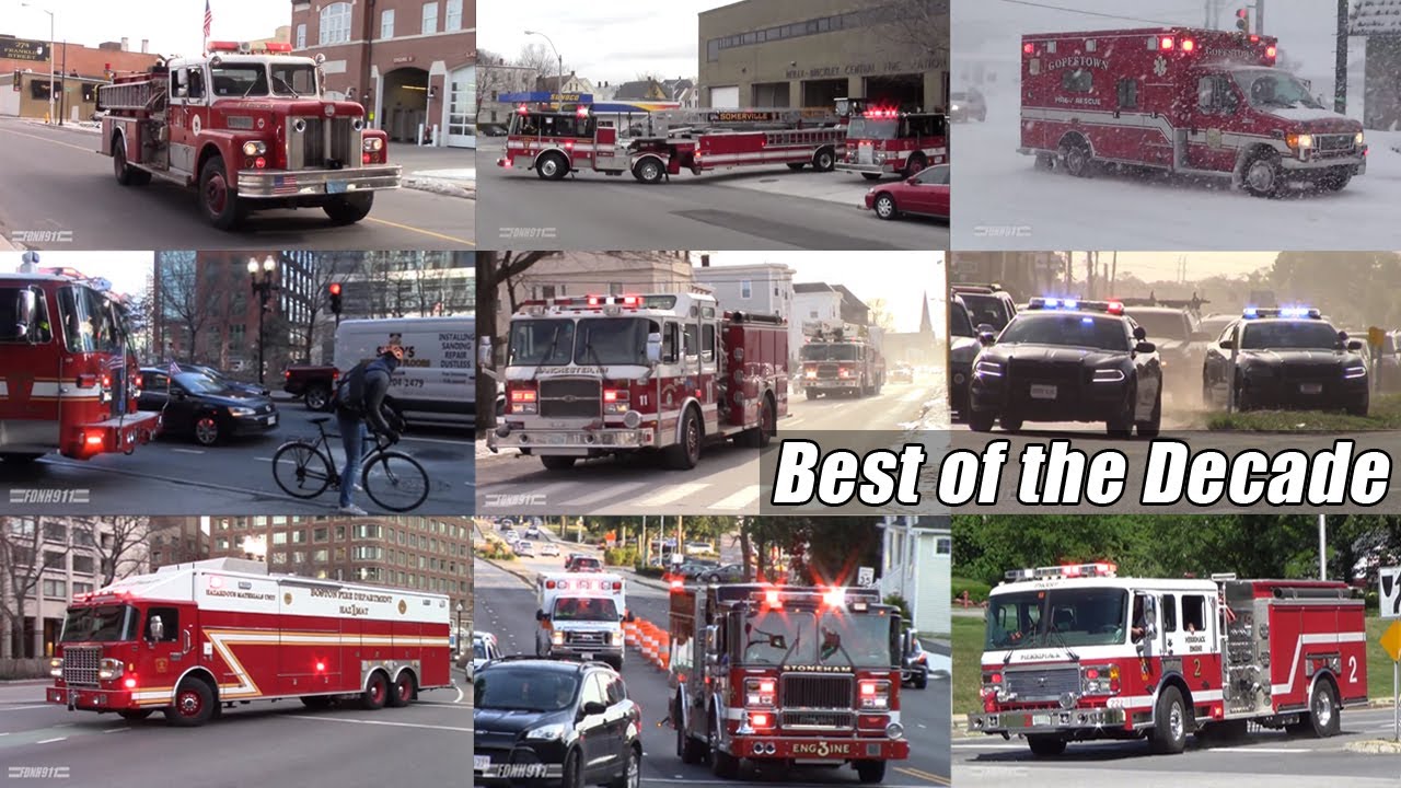 Fire Trucks Responding: Best of the Decade [2010s Compilation]