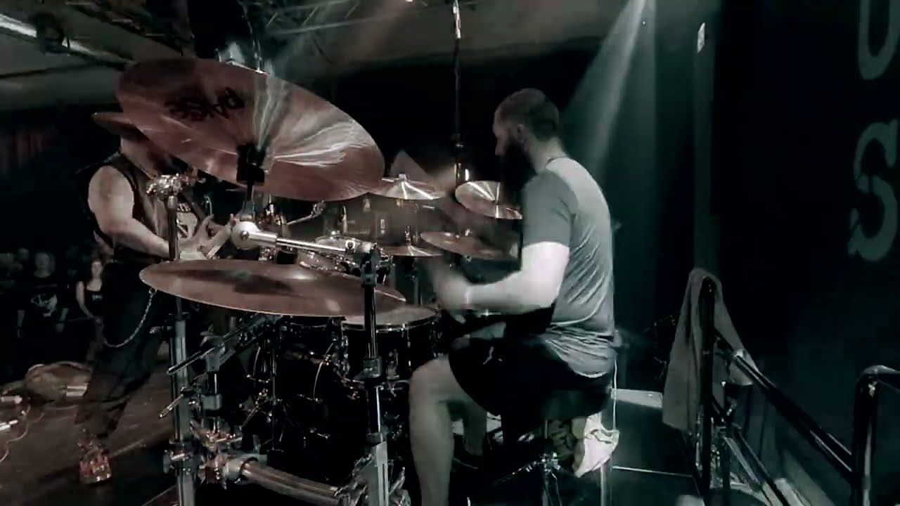 C9H18O6 - Timo H&auml;kkinen drum cam (Unknown Subject at Helsinki Death Fest 2022)