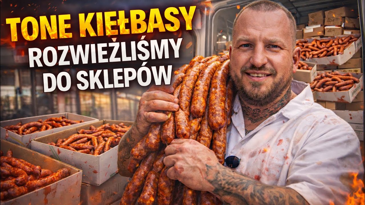 Rozwieźliśmy tonę wędlin po sklepach 🥩🚛