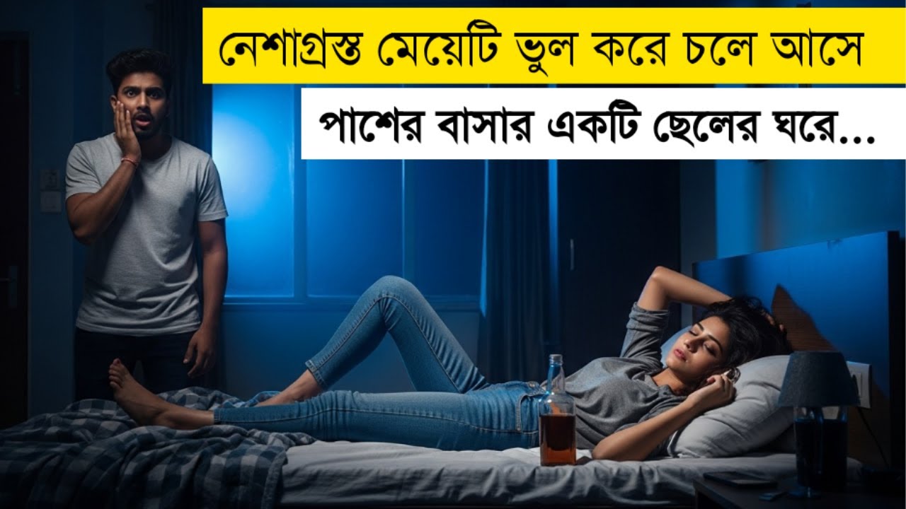 নেশাগ্রস্ত মেয়েটি কেন প্রতিরাতে ভাড়াটিয়ার ফ্ল্যাটে আসতো? | Emotional Love Story