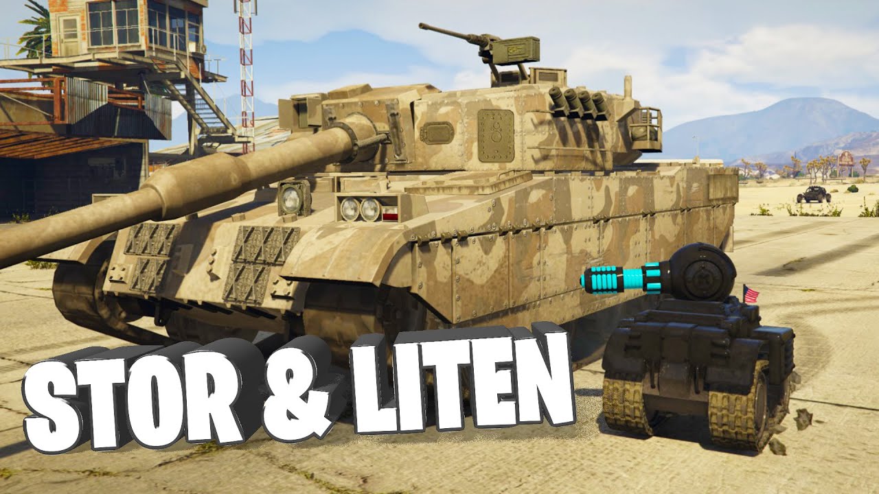 Lilla tank VS STOR tank!