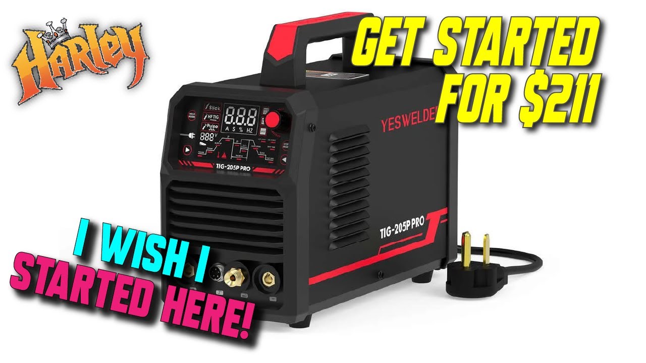 Ваше решение TIG за 211 долларов: YesWelder 205P Pro для идеальной сварки RC