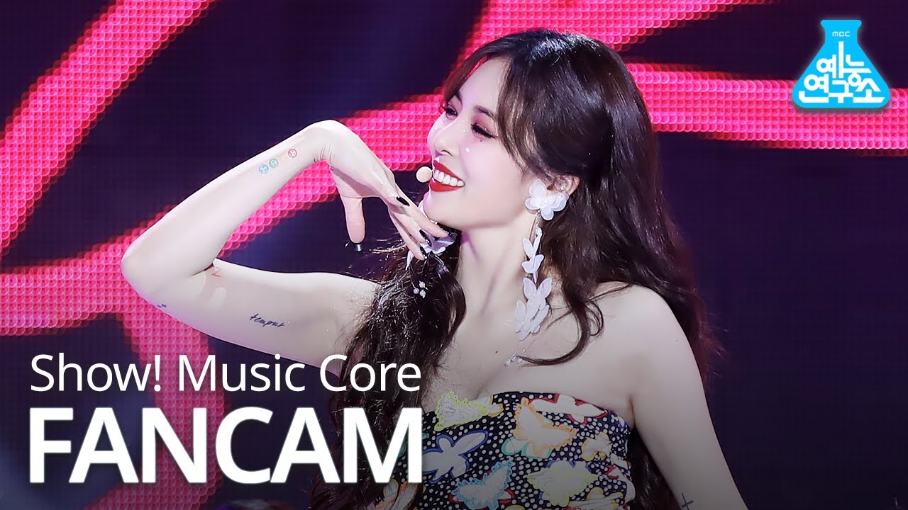 [예능연구소 직캠] HyunA - FLOWER SHOWER, 현아 - FLOWER SHOWER @Show! MusicCore 20191116