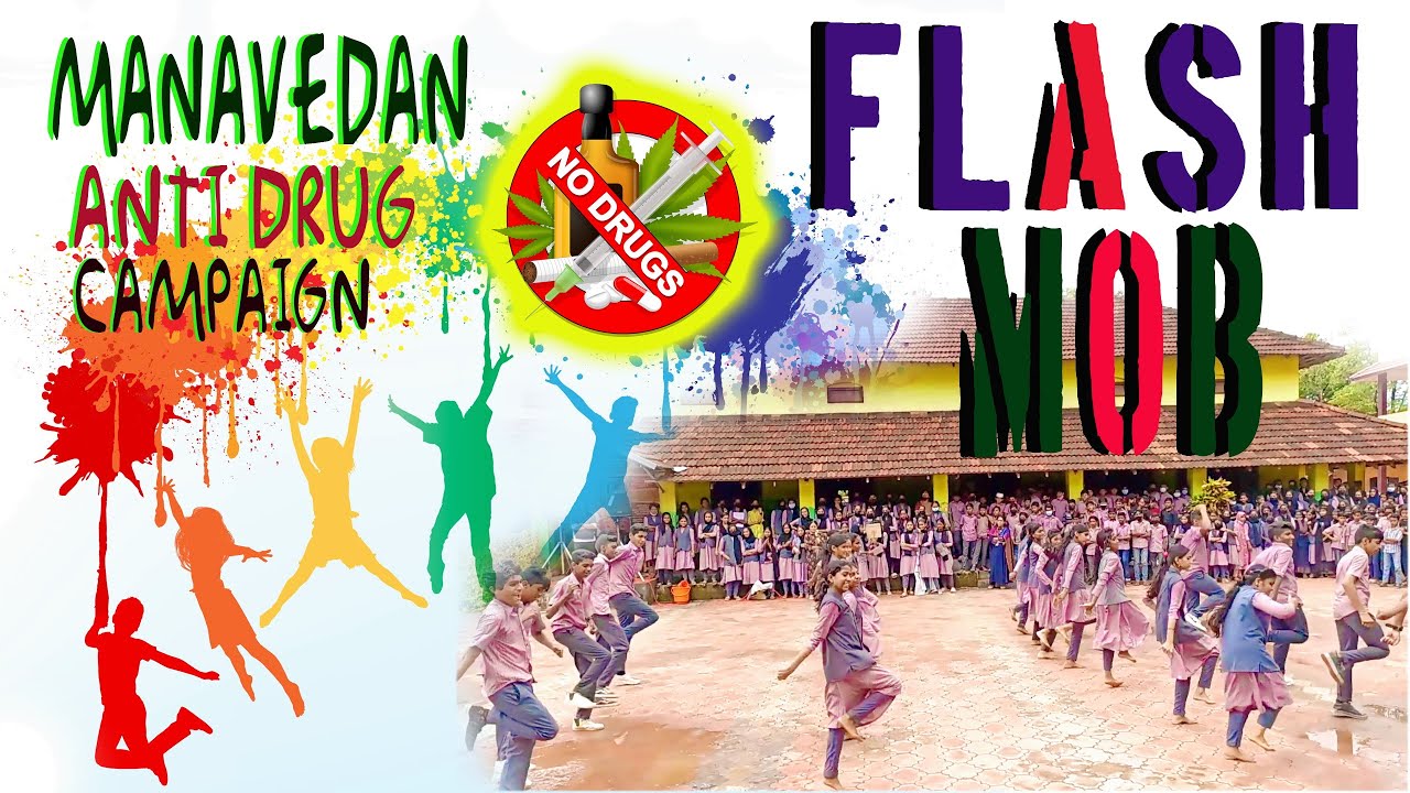 FLASH MOB | ANTI DRUG CAMPAIGN | MANAVEDAN ROCKS