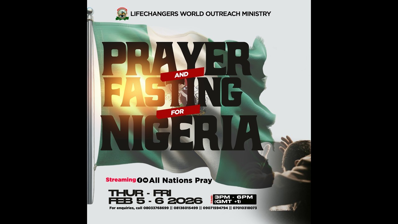 (DAY 2) PRAYER AND FASTING FOR NIGERIA WITH PASTOR MARTINS OMONUA - FEBRUARY 6, 2026